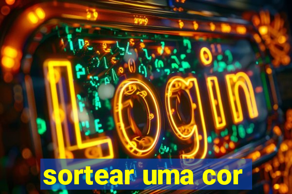 sortear uma cor